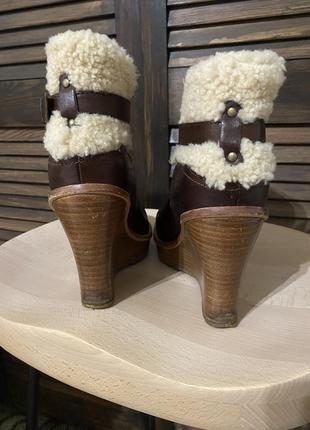 Кожаные ботинки ugg #оригинал10 фото