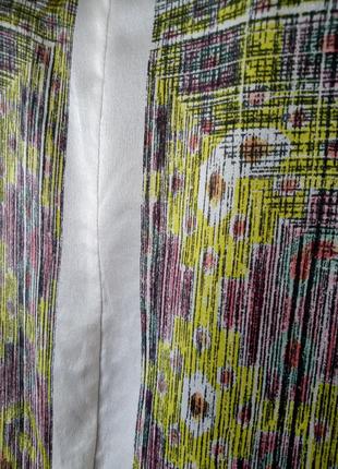 Шелковая блуза сорочка блузка с декором натуральный зеленая шелк р.44,46,486 фото