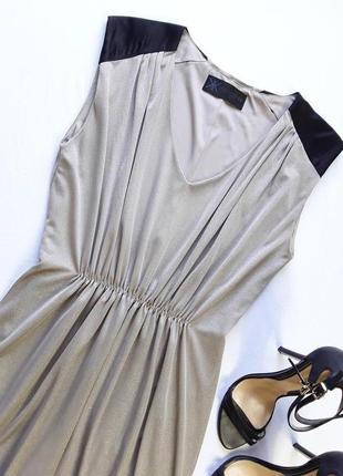 Шикарное золотистое платье от kardashian kollection4 фото