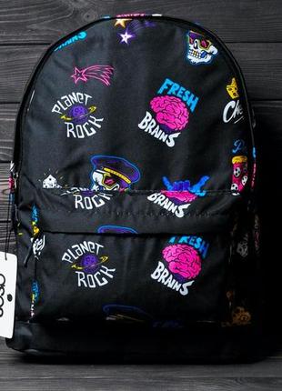 Рюкзак с принтом топ качество fresh brains1 фото
