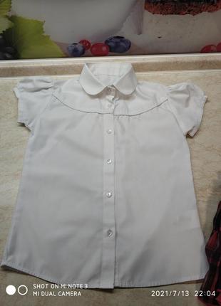 Школьная блузка george на 6-7 лет