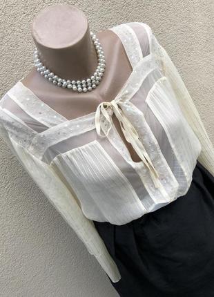 Шелк блуза,винтаж,ретро стиль,пайетки,япония7 фото