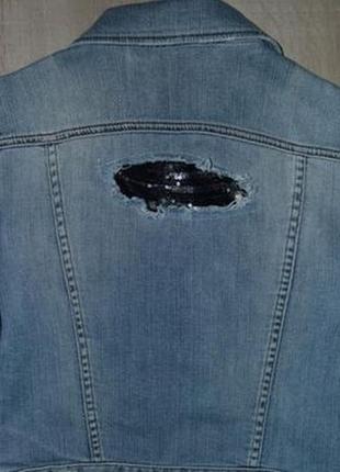Куртка джинсовая richmond denim, s (42) оригинал7 фото