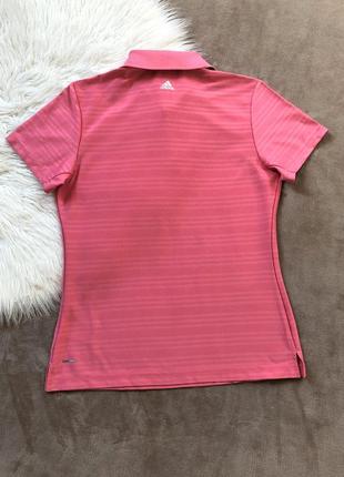 Женская спортивная футболка поло adidas climacool оригинал9 фото