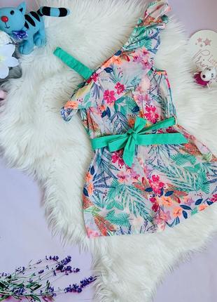 Красивый лёгкий ромпер monsoon девочке 7-8 лет