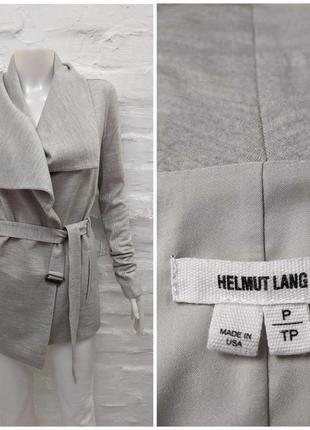 Helmut lang usa оригінальний дизайнерський вовняної кардиган1 фото