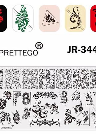 Пластина для стемпінгу нігтів манікюру дизайну пластина для стемпинга нігтів манікюру дизайну