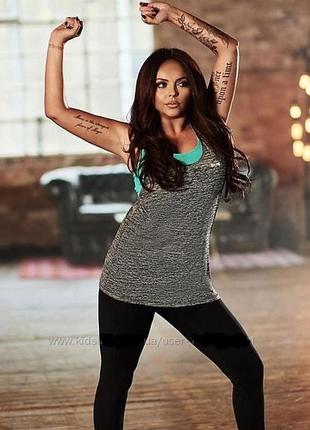 Легкая спортивная серая майка борцовка с разрезами usa pro