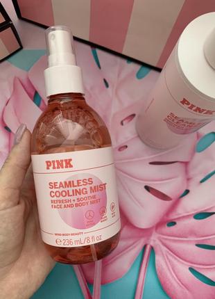 Міст для обличчя і тіла ,спрей seamless victoria's secret pink