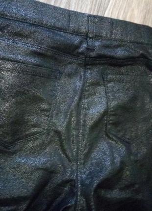 Чорні стрейчеві джинси, легінси, легінси3 фото