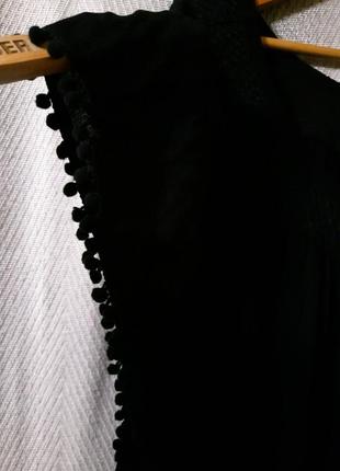Женская хлопковая пляжная туника накидка, летняя блуза.100% котон7 фото