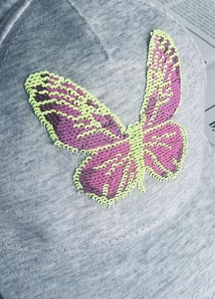 Н&amp;м кепка с одной бабочкой на 3-4 годика5 фото