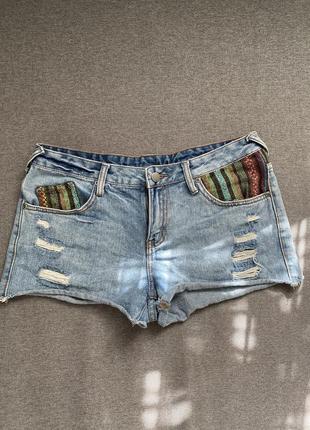 Офігенний джинсові шорти бойфренди1 фото