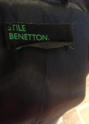 Ликвидация товара#пальто benetton#теплое пальто#демисезонное пальто#шерстяное пальто#5 фото