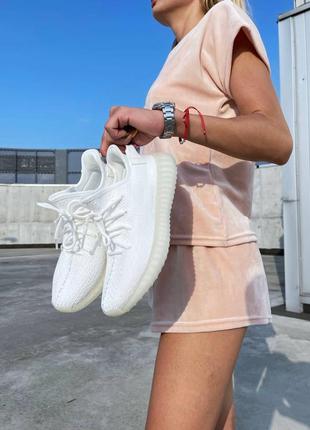 🥰🌼💮adidas yeezy boost 350 white❤️💖🌹кросівки адідас ізі буст 350 білі1 фото