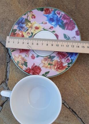 Чашка з блюдцем 6