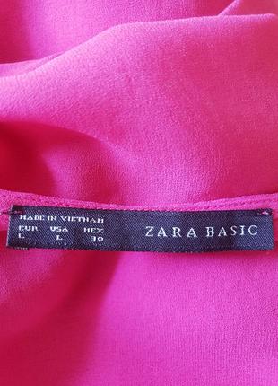 Новая блуза оттенка фуксии zara2 фото