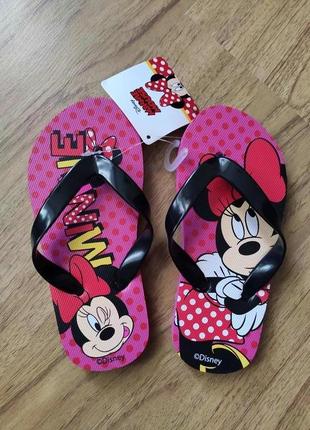 Шльопанці мінні маус дісней