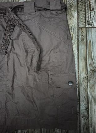 Натуральная юбка сафари размер l2 фото