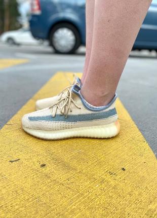 Кроссовки женские адидас adidas yeezy boost 350 v2 linen2 фото