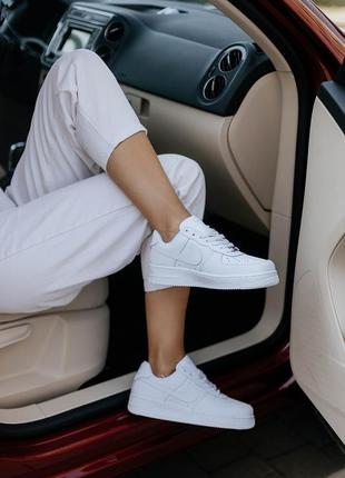 Кроссовки женские найк nike air force 1 low white