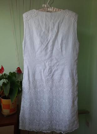 Ідеальне лляне плаття 46-482 фото