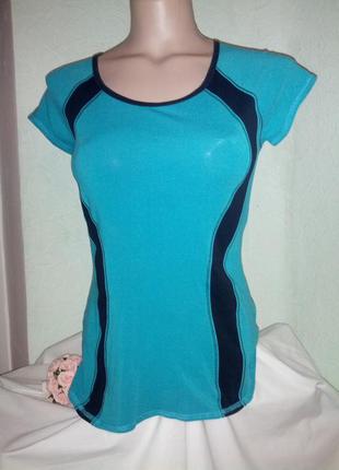 Коттоновая футболка для фитнеса,44-48разм,m&s collection.