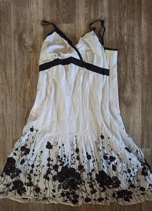 Летний сарафан, поплин (хлопок)