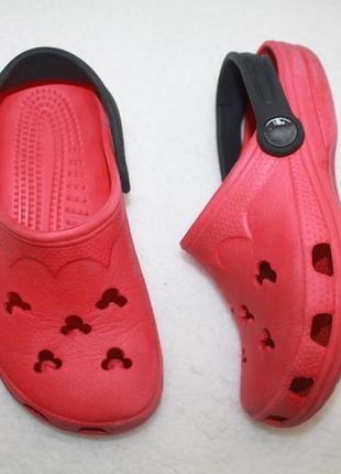 Кроксы фирмы crocs размер с 12-13 по стельке 19,5 см.