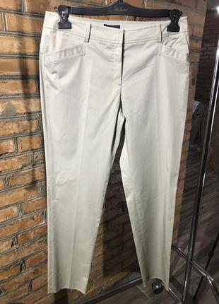 Штани бавовна хакі luisa spagnoli