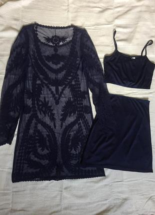 Комплект тройка, туника