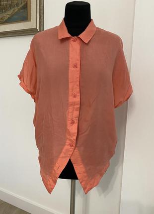 Блуза,сорочка шовк.1 фото