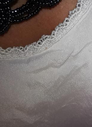 Шелковое платье миди с кружевом рюши шёлк вискоза4 фото