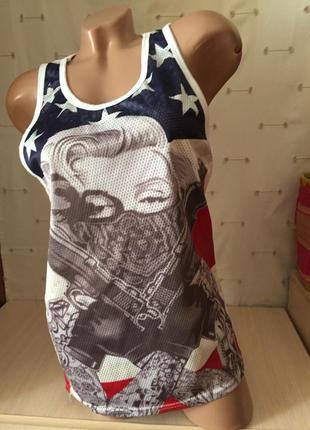 Майка футболка с перфорацией