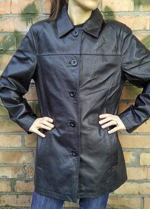 Куртка з м'якої шкіри genuine leather