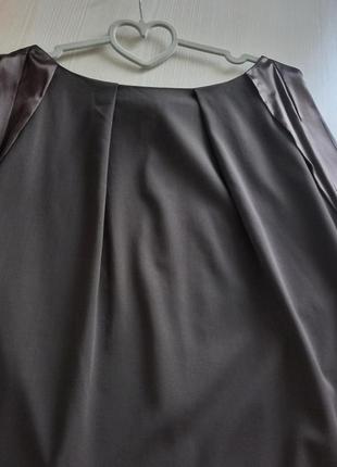 Стильное шерстяное платье кокон carla co5 фото