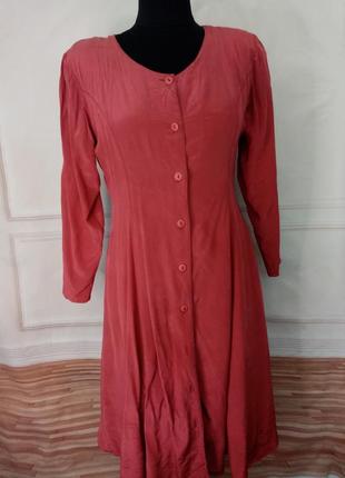 Винтажное платье из шёлка