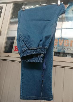 Супер батальні  легкі та стильні джинси1 фото