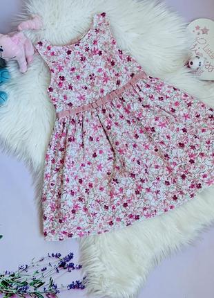 Нарядное платье primark девочке 5-6 лет