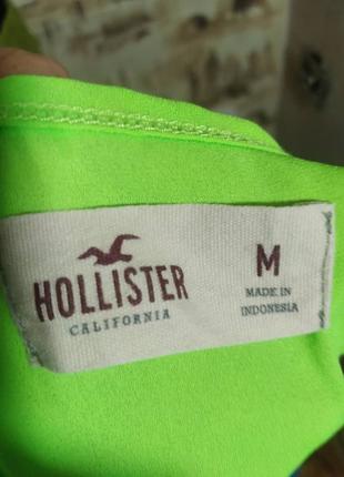 Трекингово -спортивгая жіноча майка hollister .m5 фото