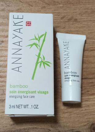 Annayake крем для лица "бамбук" energizing face care