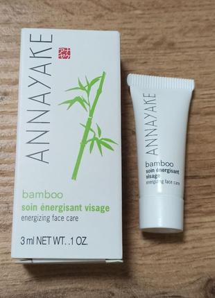 Annayake крем для лица "бамбук" energizing face care1 фото