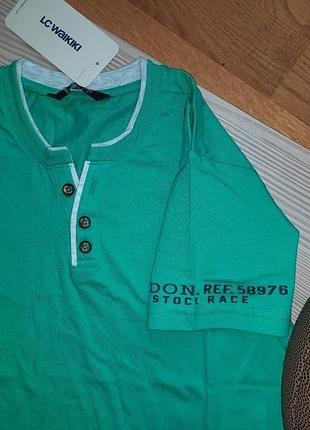 Супер стильна футболка поло lc waikiki на 9-10 років бавовна