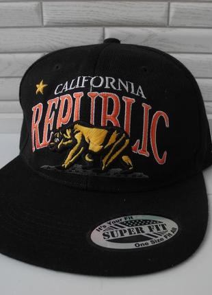 Кепка бейсболка super fit ( republic california ) нове