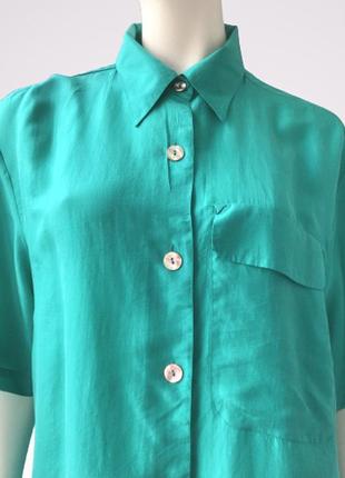 Шелковая рубашка (100% шелк) бренда phil claire5 фото