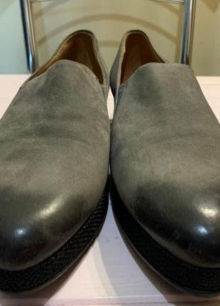 Демисезонные туфли - натуральная кожа ecco размер 393 фото