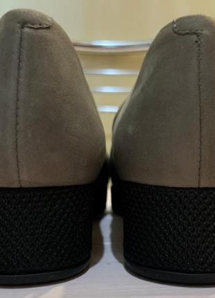 Демисезонные туфли - натуральная кожа ecco размер 394 фото
