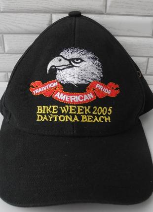 Кепка бейсболка для harley . bike week daytona beach ( usa style ) новое1 фото