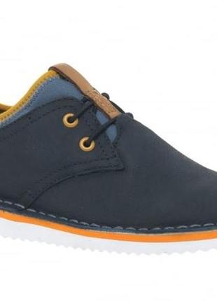 Р.33,33.5,34,36,37 clarks нубуковые туфли  оригинал