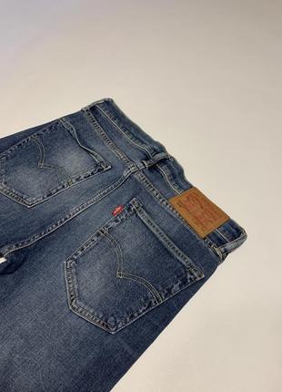 Чоловічі оригінальні завужені джинси levi's 519 502 510 skinny m 30 342 фото